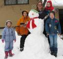 Snowman and most of the family