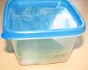 Blue Lid Container